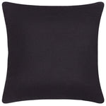 Wylder Exotic Zebra Embroidered Cushion Cover in Midnight