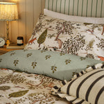  Bedding  - Fable  Duvet Cover Set Willow Green Wylder