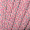 Voyage Maison Rafiya Printed Fine Lawn Cotton Apparel Fabric in Flamingo