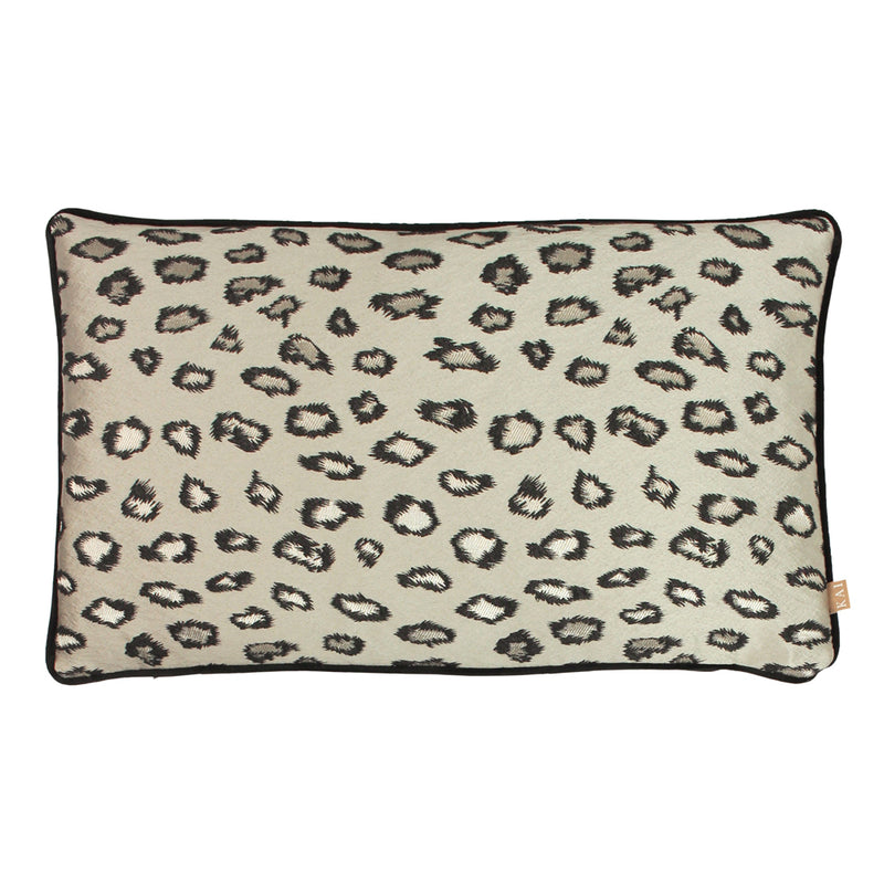 Kai Faline Animal Jacquard Rectangular Cushion Cover in Bronze