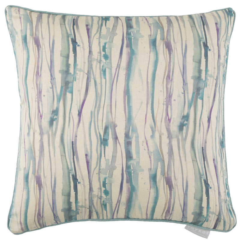 Abstract Blue Cushions - Falls Printed Cushion Cover Indigo Additions