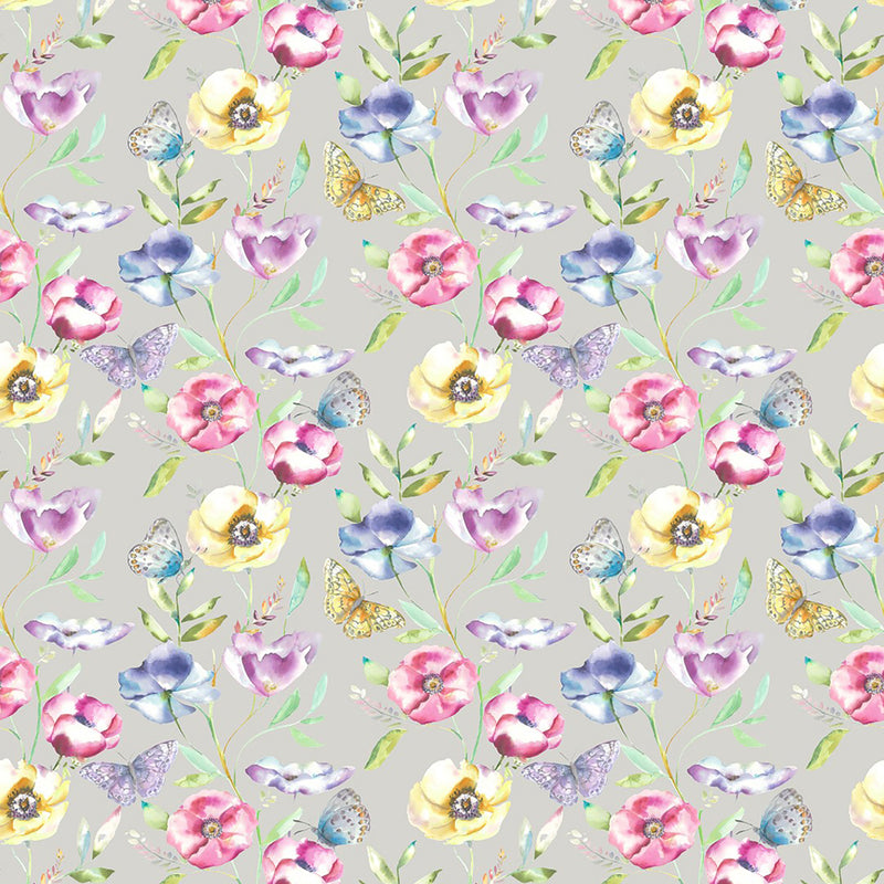 Voyage Maison Farfalla Printed Cotton Fabric in Lotus