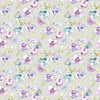 Voyage Maison Farfalla Printed Cotton Fabric in Plum