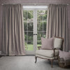 Voyage Maison Farley Woven Chenille Pencil Pleat Curtains in Truffle