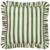  Cushions - Feeoni Ruffle  Cushion Cover Willow Green furn.