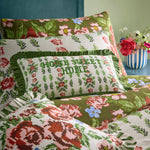  Cushions - Feeoni Ruffle  Cushion Cover Willow Green furn.