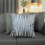 Ashley Wilde Fenix Cushion Cover in Sky/Steel