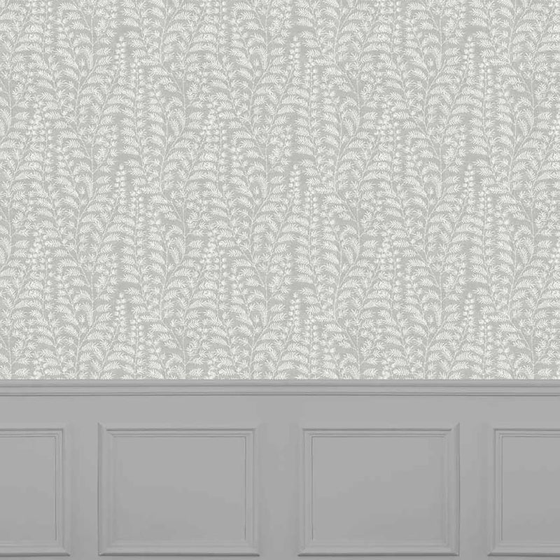 Voyage Maison Fernbank 1.4m Wide Width Wallpaper in Dove