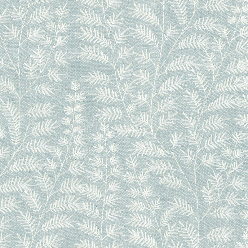 Voyage Maison Fernbank 1.4m Wide Width Wallpaper in Duck Egg