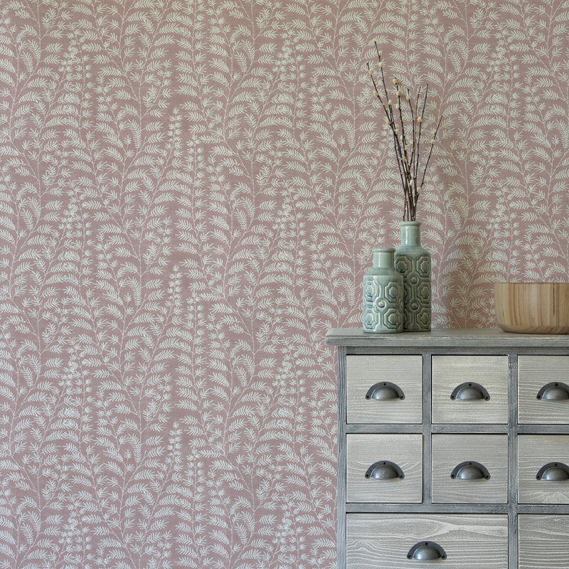 Voyage Maison Fernbank 1.4m Wide Width Wallpaper in Russet