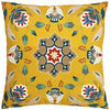 furn. Folk Flora Outdoor Cushion Cover in Ochre