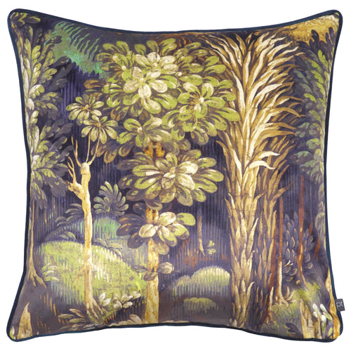 Prestigious Textiles Forbidden Forest Cushion Cover in Ebony