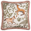  Cushions - Fable Fox and Deer  Cushion Cover Willow Green Wylder