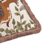  Cushions - Fable Fox and Deer  Cushion Cover Willow Green Wylder