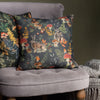 Evans Lichfield Forest Hare Repeat Cushion Cover in Grey