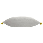 Paoletti Fiesta Velvet Cushion Cover in Dove/Bamboo