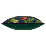 Paoletti Figaro Floral Cushion Cover in Green