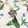Floral White Wallpaper - Figaro Floral Wallpaper White Paoletti