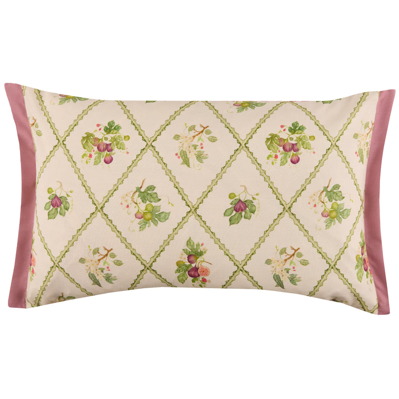  Cushions - Fig Trellis Outdoor Cushion Cover Purple Voyage Maison