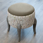 Additions Finn Round Footstool in Carrara Meadow