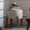 Additions Finn Round Footstool in Carrara Meadow