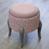 Floral Pink Furniture - Finn  Footstool Lilian Posy Voyage Maison