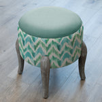 Additions Finn Round Footstool in Savannah Isla