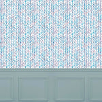 Voyage Maison Fishing Net 1.4m Wide Width Wallpaper in Abalone