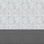 Voyage Maison Fishing Net 1.4m Wide Width Wallpaper in Slate