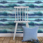 Voyage Maison Fjord 1.4m Wide Width Wallpaper in Cobalt