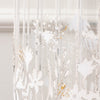 Floral Gold Accessories - Fleur Et Faune Metal Floral Lantern White Voyage Maison
