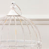 Floral Gold Accessories - Fleur Et Faune Metal Floral Lantern White Voyage Maison