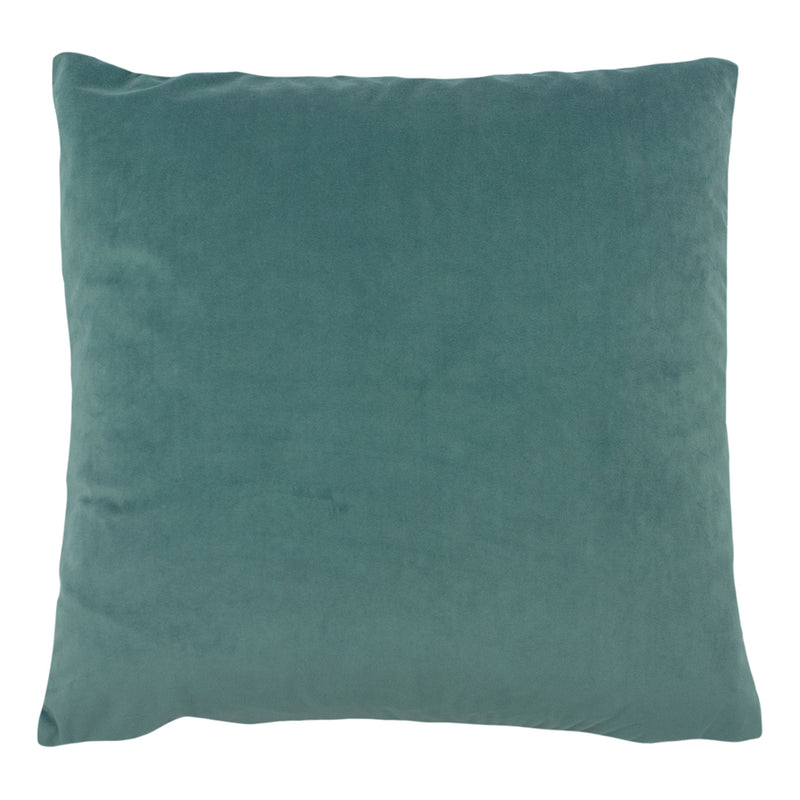 furn. Flicker Fringed Cushion Cover in Teal