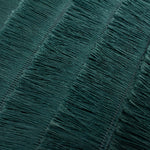 furn. Flicker Fringed Cushion Cover in Teal