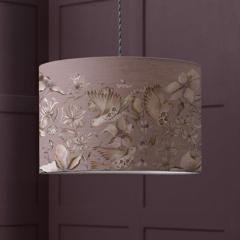 Animal Pink Lighting - Floella Eva Printed Lamp Shade Viola Voyage Maison