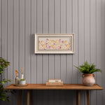 Floral Pink Wall Art - Floella  Framed Print Birch/Primrose Voyage Maison