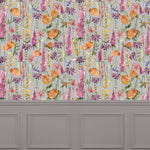 Voyage Maison Florabunda 1.4m Wide Width Wallpaper in Russett