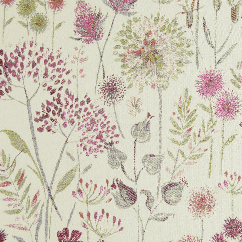 Flora Cream Fabric Sample Swatch Summer