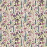 Voyage Maison Florabunda Printed Cotton Fabric in Verde/Cream