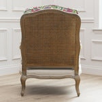 Floral Pink Furniture - Fairytale Bristles Printed Florence Chair Oak/Dawn Voyage Maison