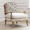 Floral Pink Furniture - Fairytale Bristles Printed Florence Chair Oak/Dawn Voyage Maison