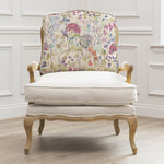 Floral Pink Furniture - Hedgerow Printed Florence Chair Oak/Lotus Voyage Maison