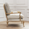 Animal Beige Furniture - Whimsical Tale Printed Florence Chair Oak/Willow Voyage Maison