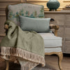 Woodland Green Furniture - Wilderness Printed Florence Chair Oak/Topaz Voyage Maison