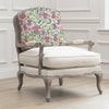 Floral Pink Furniture - Fairytale Bristles Printed Florence Chair Stone/Dawn Voyage Maison