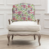 Floral Pink Furniture - Fairytale Bristles Printed Florence Chair Stone/Dawn Voyage Maison