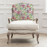 Floral Pink Furniture - Fairytale Bristles Printed Florence Chair Stone/Dawn Voyage Maison