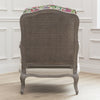 Floral Pink Furniture - Fairytale Bristles Printed Florence Chair Stone/Dawn Voyage Maison