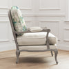 Woodland Green Furniture - Wilderness Printed Florence Chair Stone/Topaz Voyage Maison