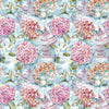 Voyage Maison Flourish Printed Cotton Fabric in Fig